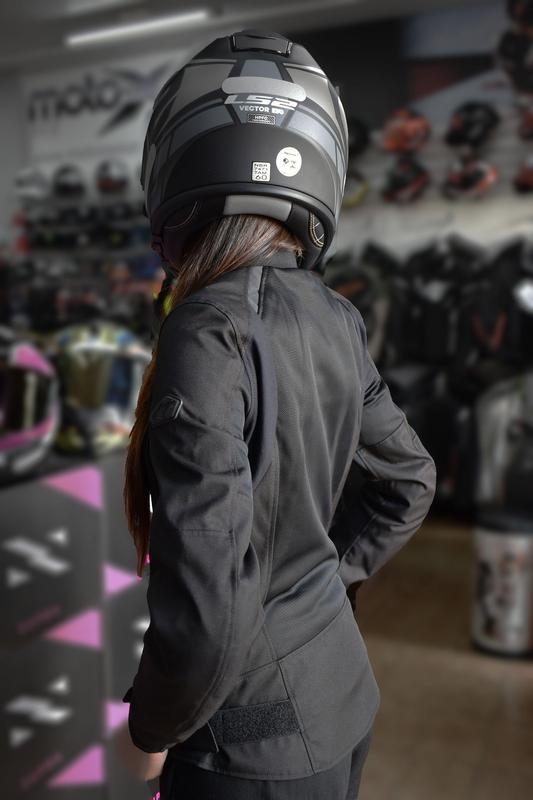 Jaqueta Alpinestars Feminina Eloise V2 Air Preto Verão Calor